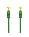 AISENS Cable De Red Latiguillo RJ45 LSZH Cat.7 600 MHz S/FTP PIMF AWG26, Verde, 2.0 m