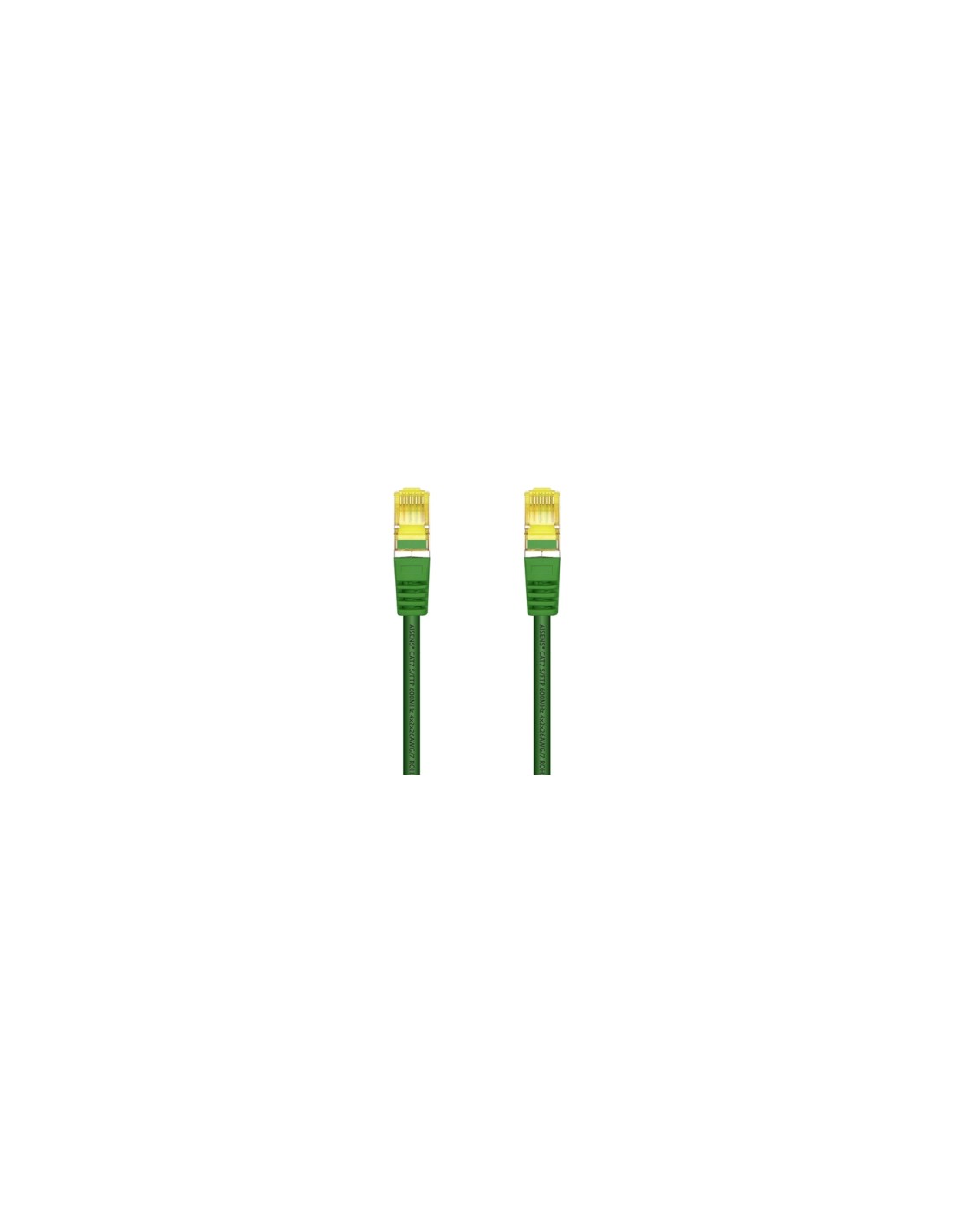 AISENS Cable De Red Latiguillo RJ45 LSZH Cat.7 600 MHz S/FTP PIMF AWG26, Verde, 2.0 m