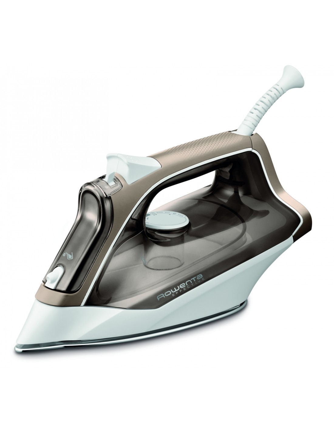Rowenta Effective + DX1635 Plancha a vapor Suela de acero inoxidable 2400 W Marrón