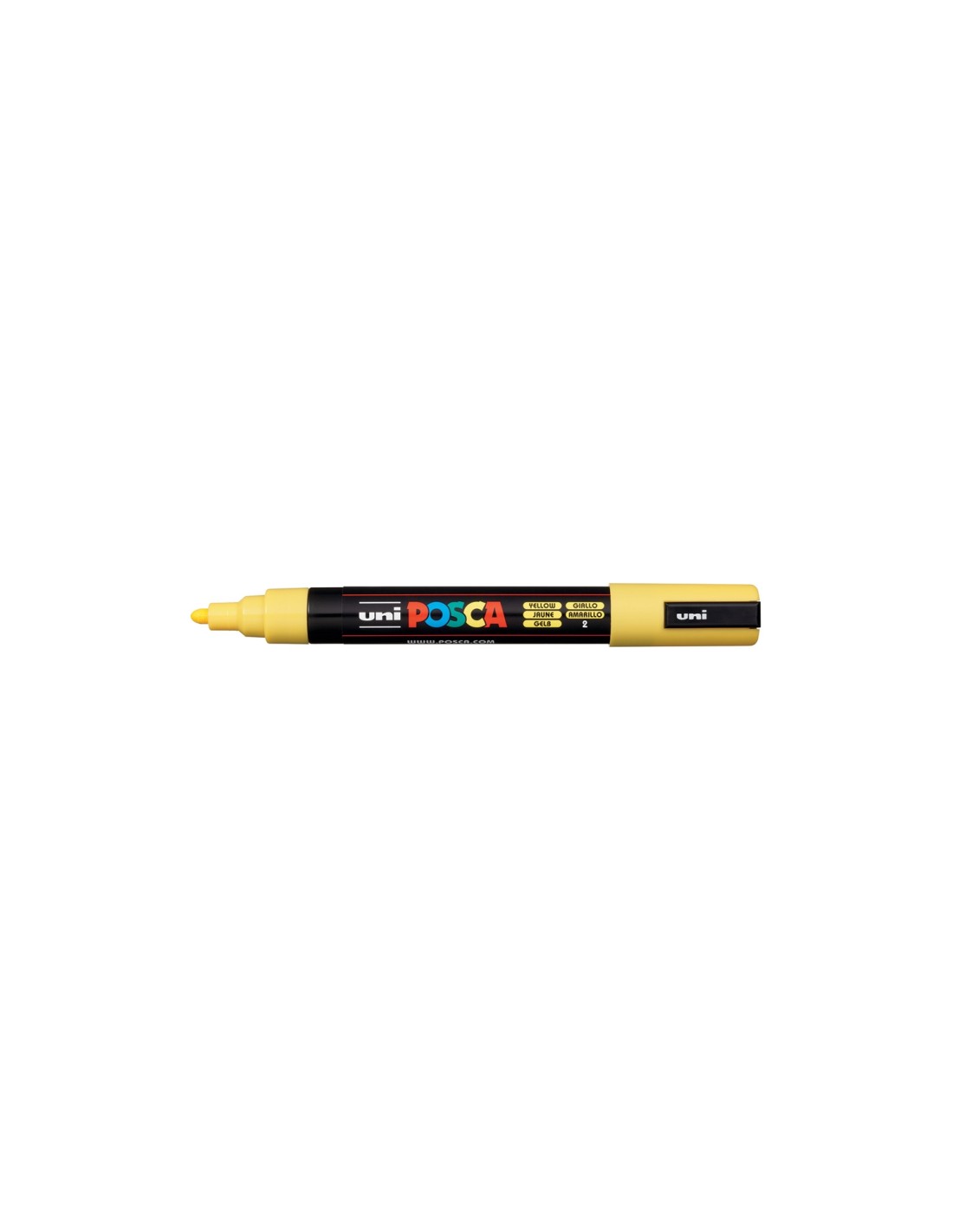 Uni-Ball PC-5M Amarillo 1 pieza(s)