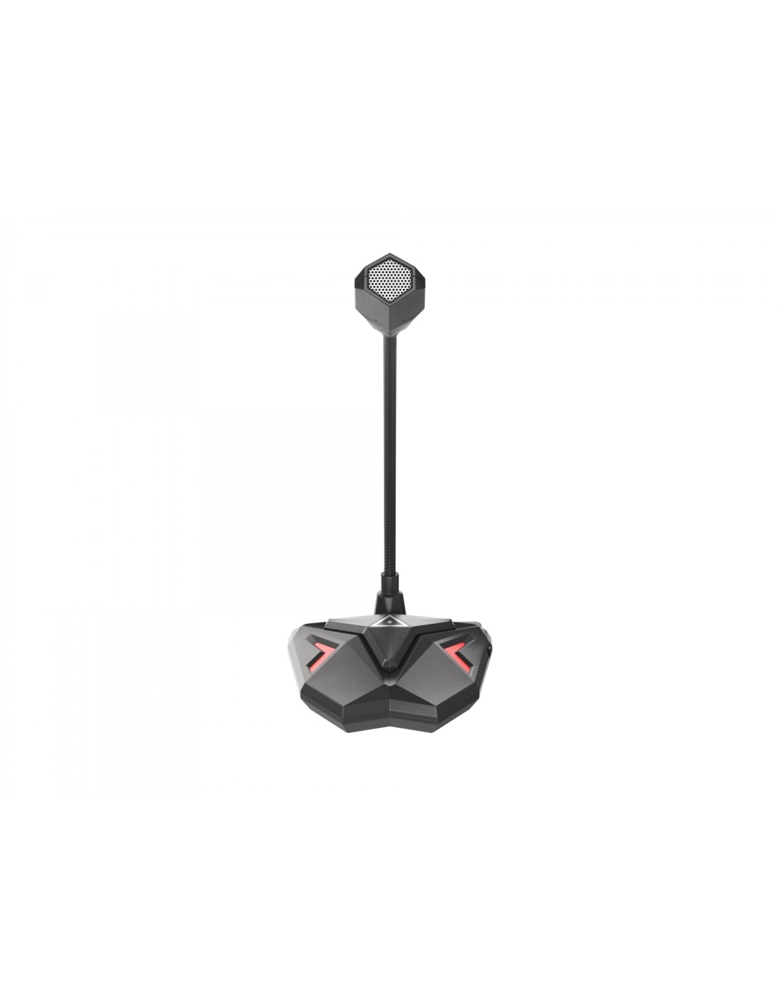 GENESIS Radium 100 Negro, Rojo Micrófono para PC
