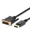 Ewent EC1441 adaptador de cable de vÍ­deo 1,8 m DisplayPort DVI-D Negro