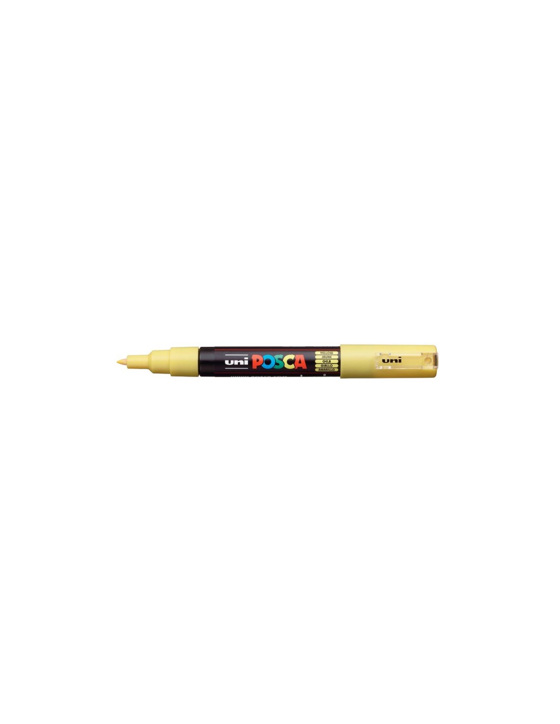 Uni-Ball PC-1M Amarillo 1 pieza(s)
