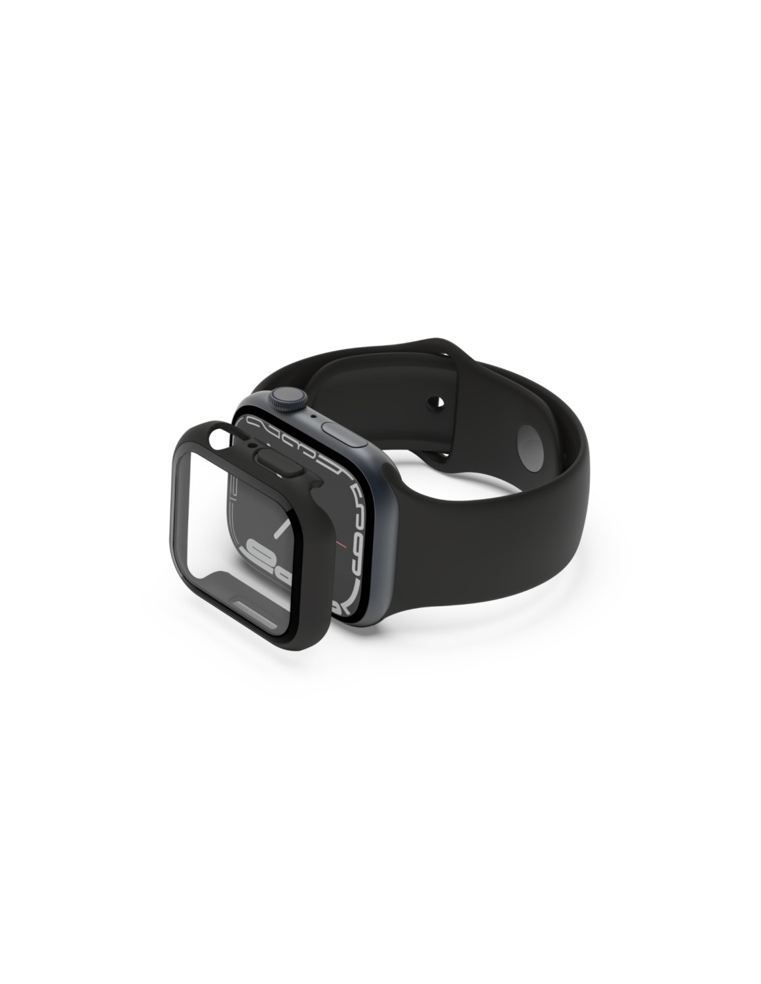 Belkin ScreenForce Protector de pantalla Negro, Transparente Policarbonato (PC), Vidrio templado