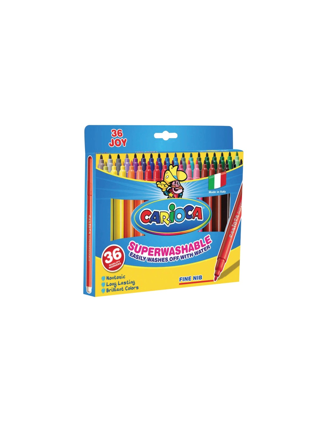 Carioca Joy rotulador Fino Multicolor 36 pieza(s)