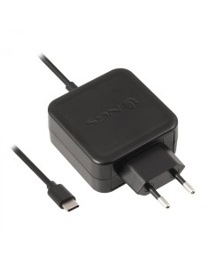 NGS ﻿﻿W-45W TYPEC Portátil, Smartphone, Tableta Negro Corriente