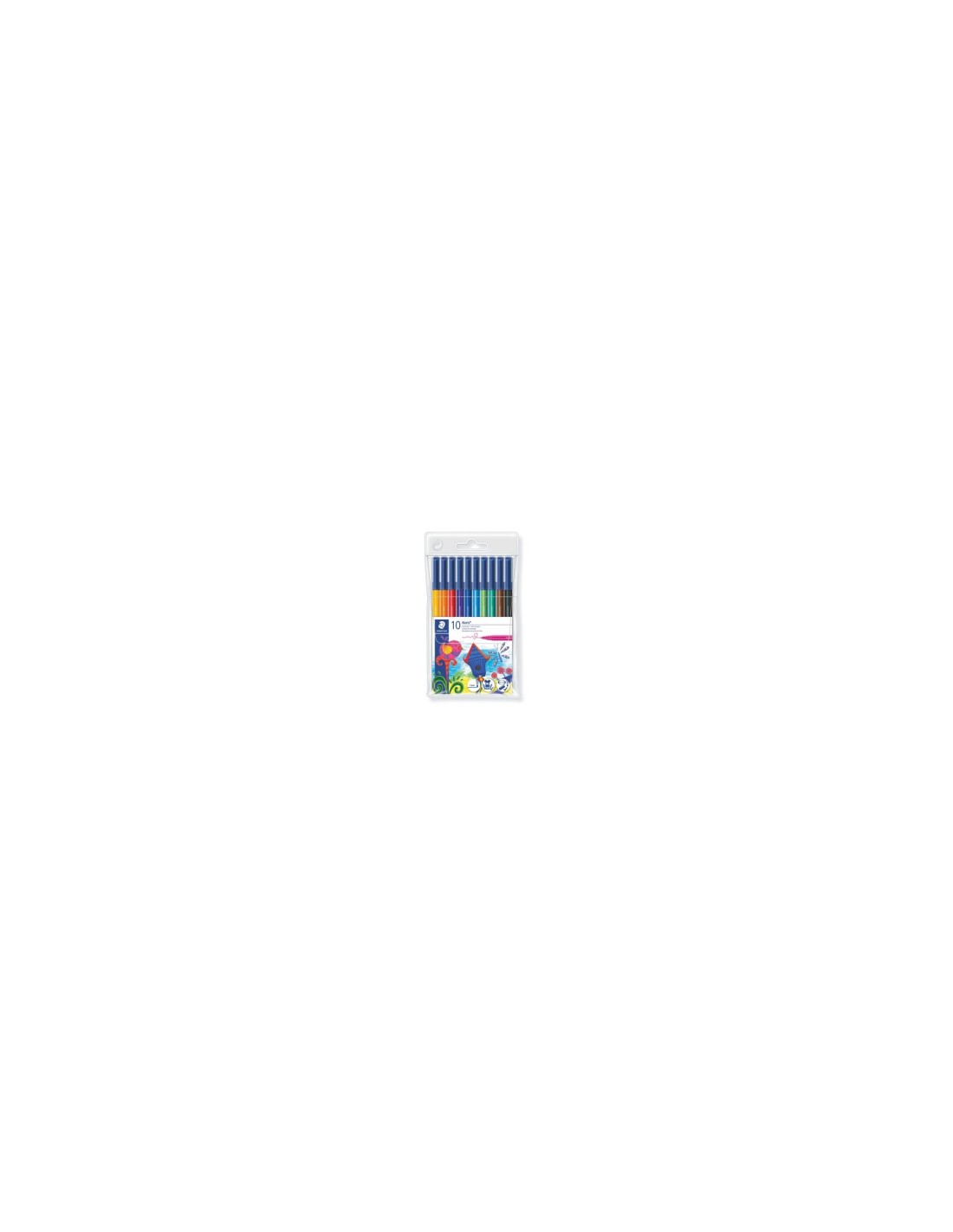 Staedtler Noris 326 rotulador Negro, Azul, Marrón, Verde, Naranja, Rojo, Violeta, Amarillo 1 pieza(s)