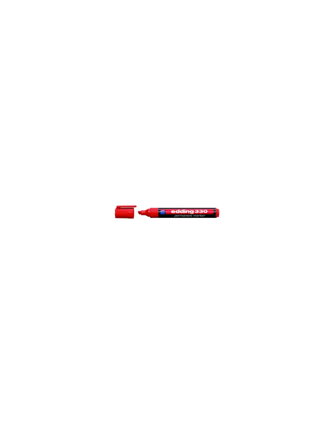 Edding 330 marcador permanente Rojo 10 pieza(s)