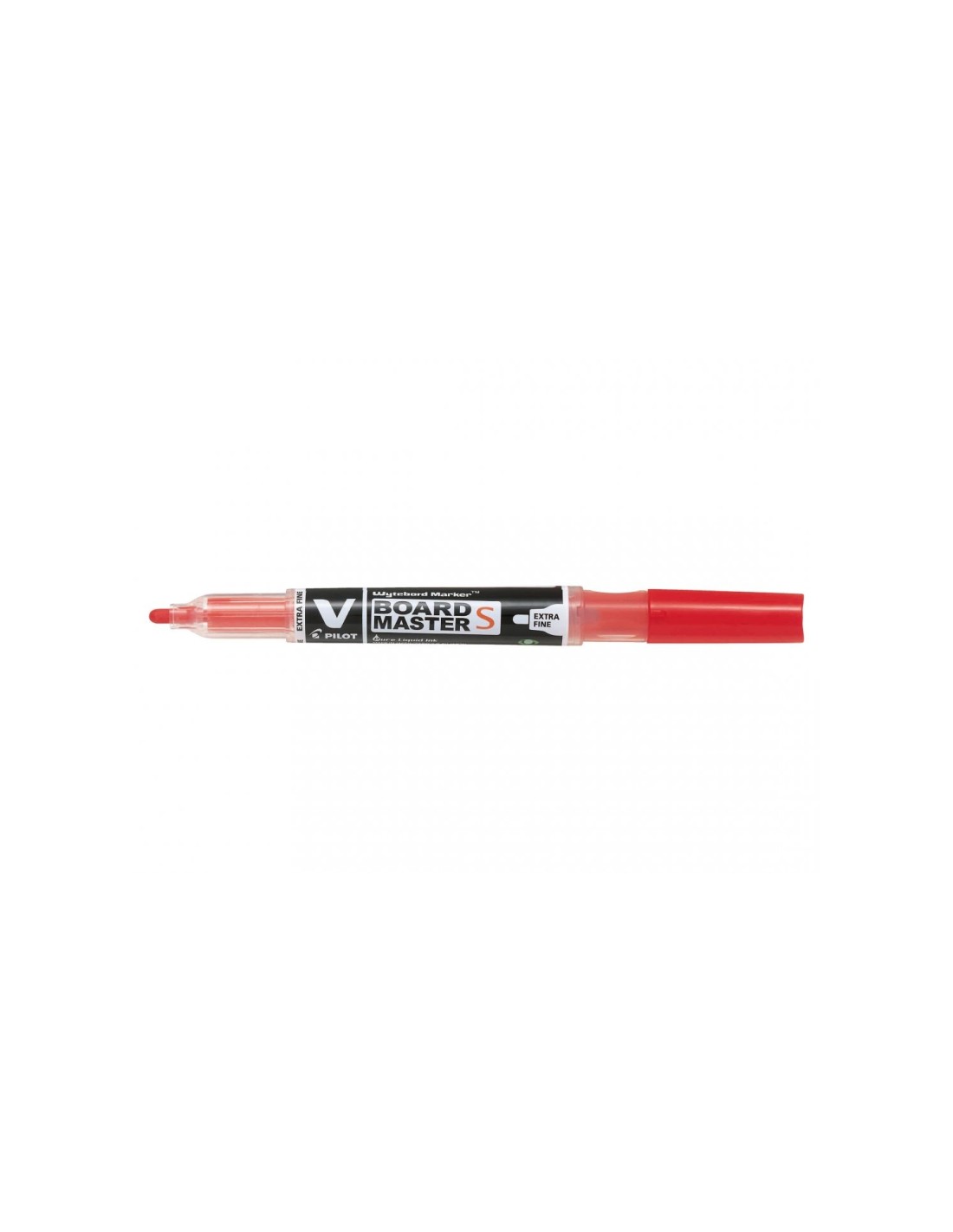 Pilot V-Board Master S marcador Punta fina Rojo