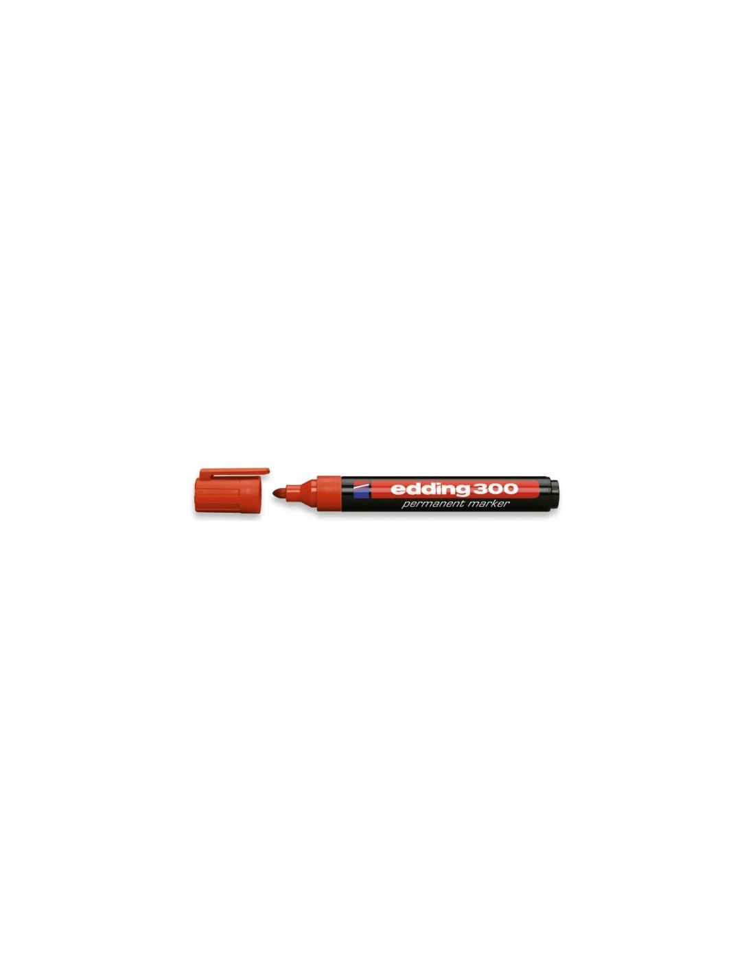 Edding 300 marcador permanente Rojo 10 pieza(s)