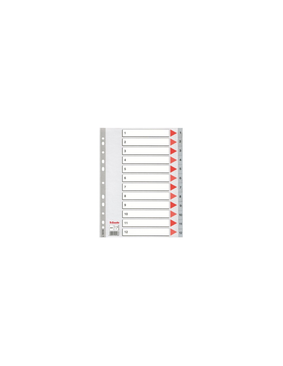 Esselte Plastic indexes