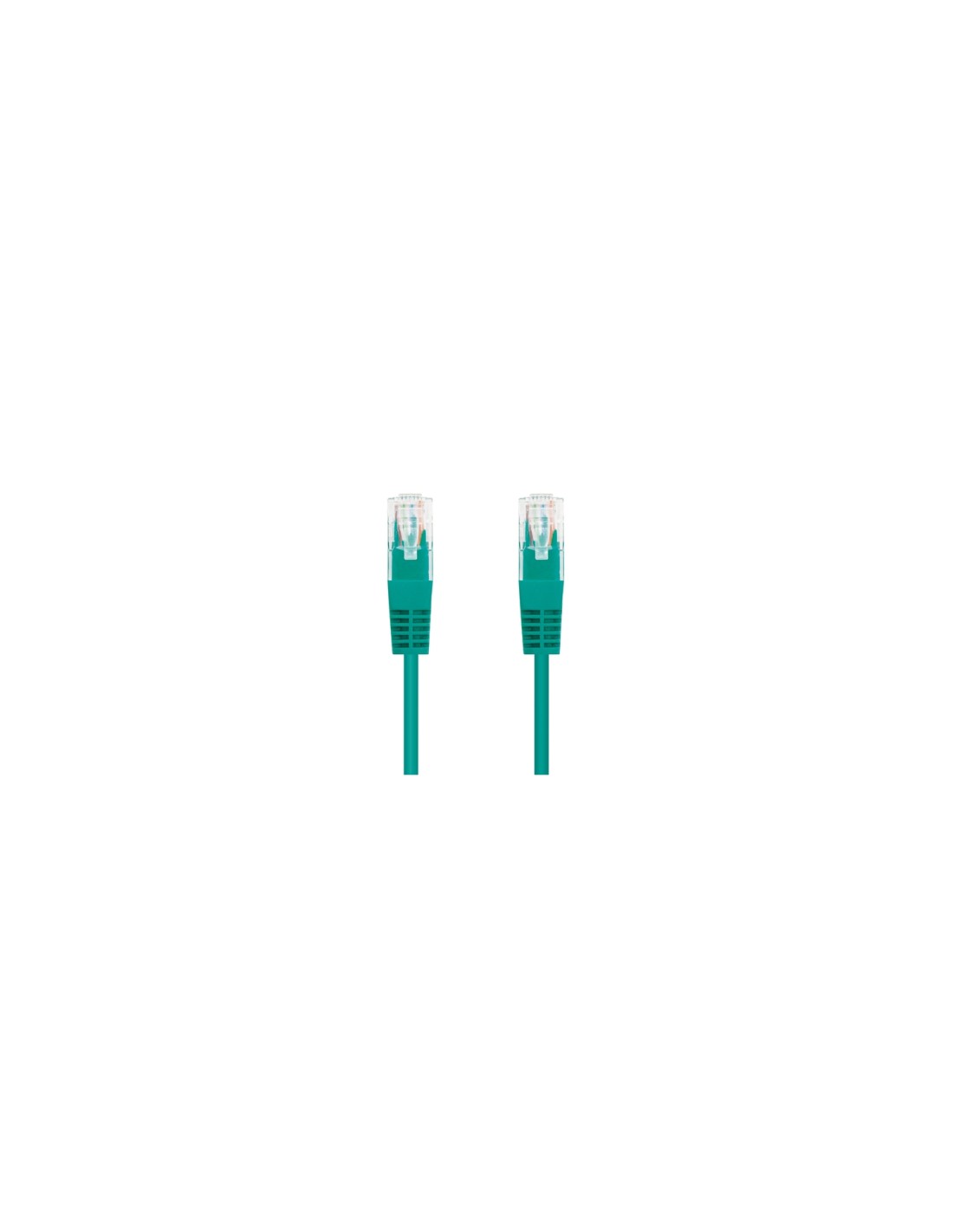 Nanocable Cable Red Latiguillo RJ45 CAT.6 UTP AWG24, Verde, 25 cm
