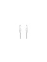 Nanocable Cable Red Latiguillo RJ45 CAT.6 UTP AWG24, Blanco, 25 cm