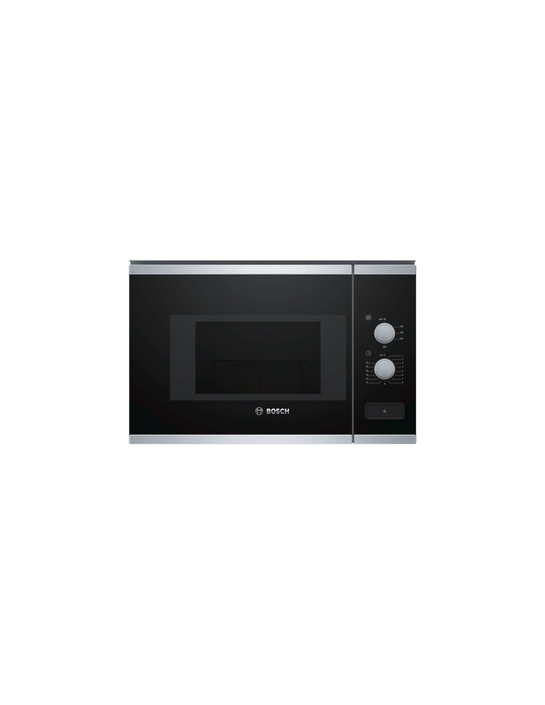 Bosch BFL520MS0 microondas Integrado Microondas combinado 20 L 800 W Negro, Acero inoxidable