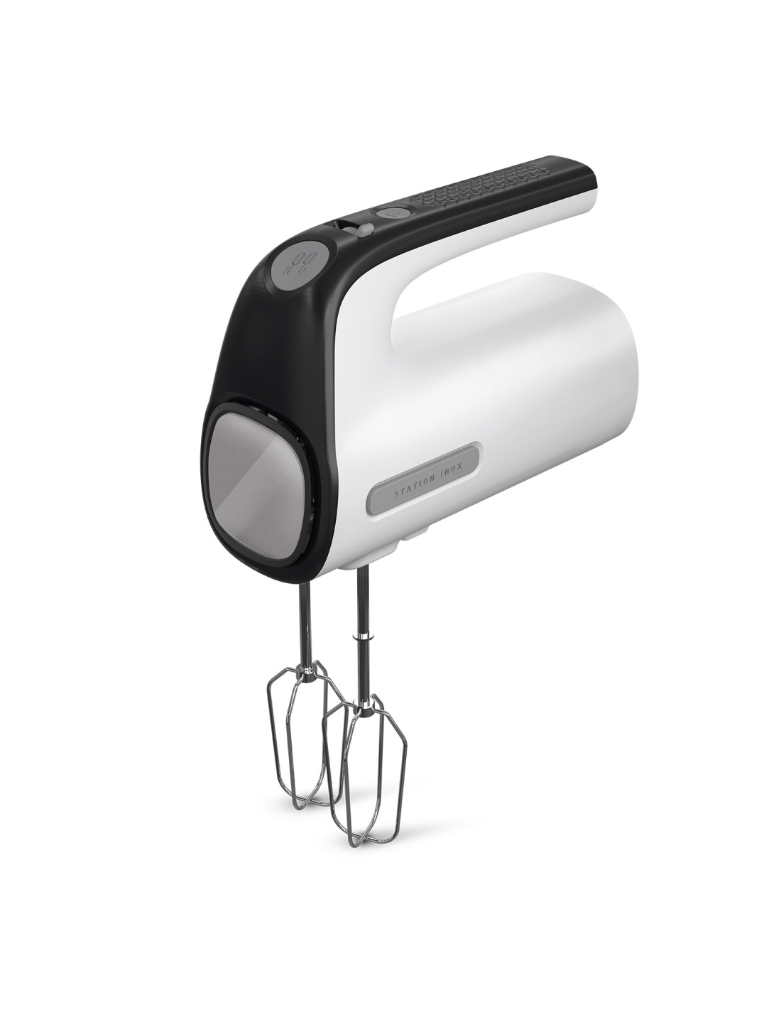 Taurus Station Inox Batidora de mano 500 W Negro, Blanco