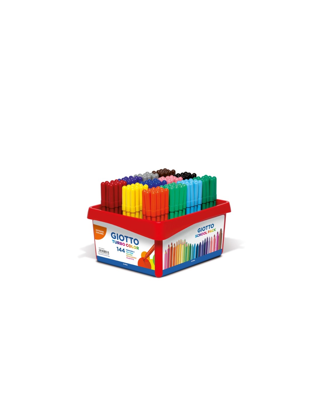 Giotto Turbo Color rotulador Multicolor 144 pieza(s)