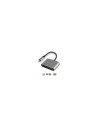 Ewent EW9700 adaptador de cable de vÍ­deo 0,15 m USB Tipo C HDMI + VGA (D-Sub) Negro, Plata
