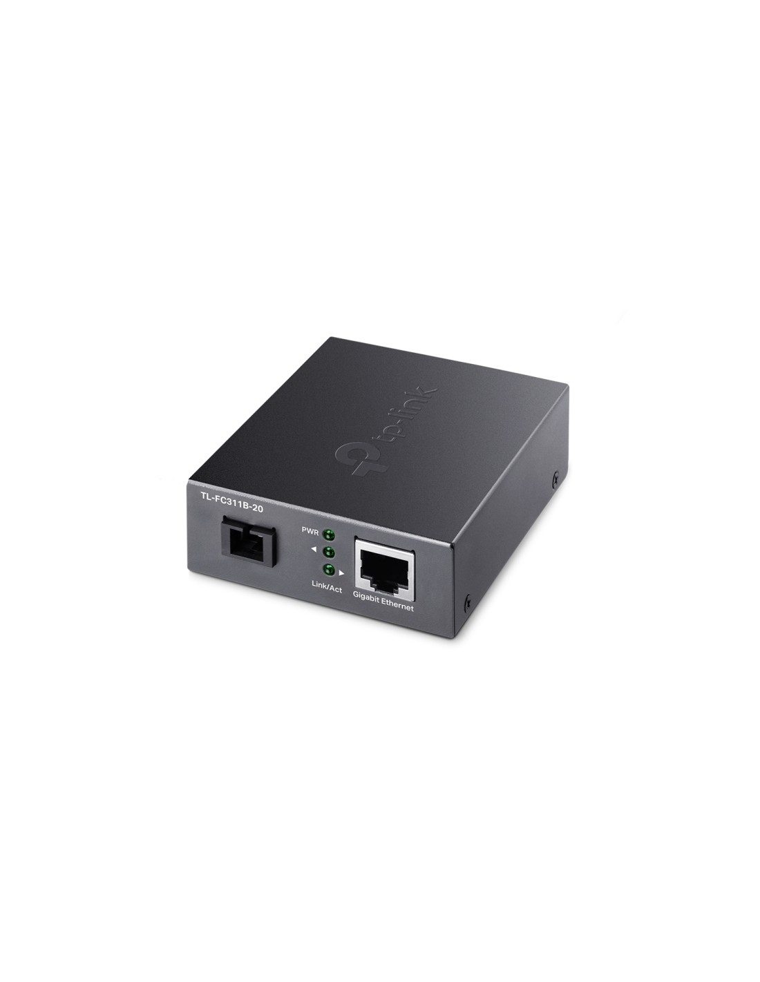 TP-LINK TL-FC311B-20 convertidor de medio 1000 Mbit/s 1550 nm Monomodo Negro