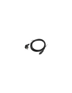 Lanberg CA-C5CA-11CC-003-BK cable de transmisi?n Negro 3 m C5 acoplador CEE7/7 2