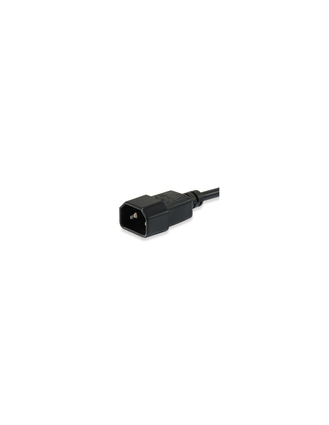 Equip 112101 cable de transmisión Negro 3 m C13 acoplador C14 acoplador