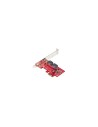 StarTech.com Tarjeta PCIe SATA - Tarjeta PCI Express Controladora de 2 Puertos SATA de 6Gbps - de Perfil Completo o Bajo - Tarje