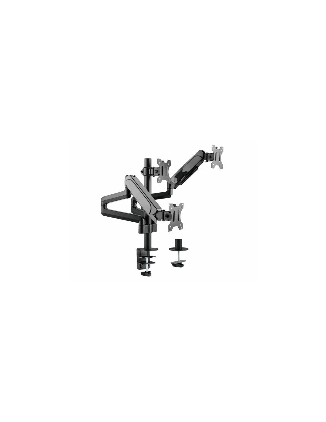 Equip 650134 soporte para monitor Abrazadera Negro
