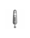 Logitech R500 Laser Presentation Remote apuntador inalámbricos Bluetooth/RF Gris
