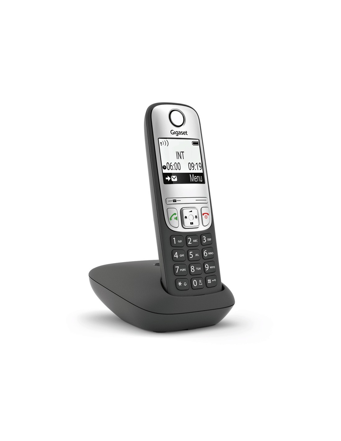 Gigaset A690 Teléfono analógico Negro, Plata