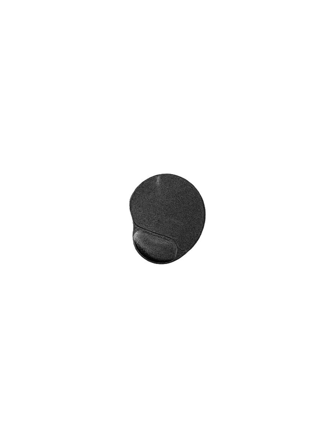 Gembird MP-GEL-BLACK alfombrilla para ratón Negro