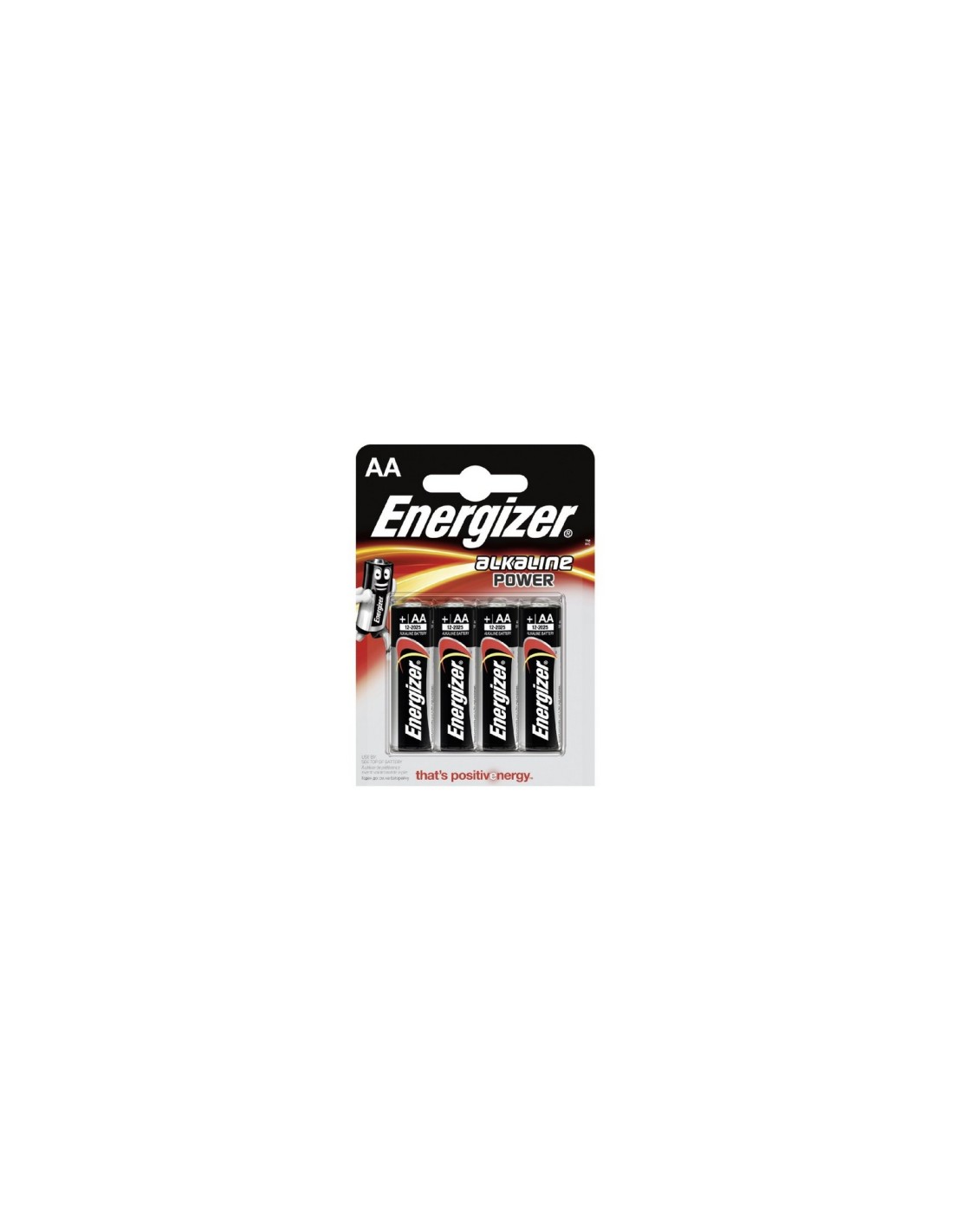 Energizer E300132900 pila doméstica BaterÍ­a de un solo uso AA Alcalino
