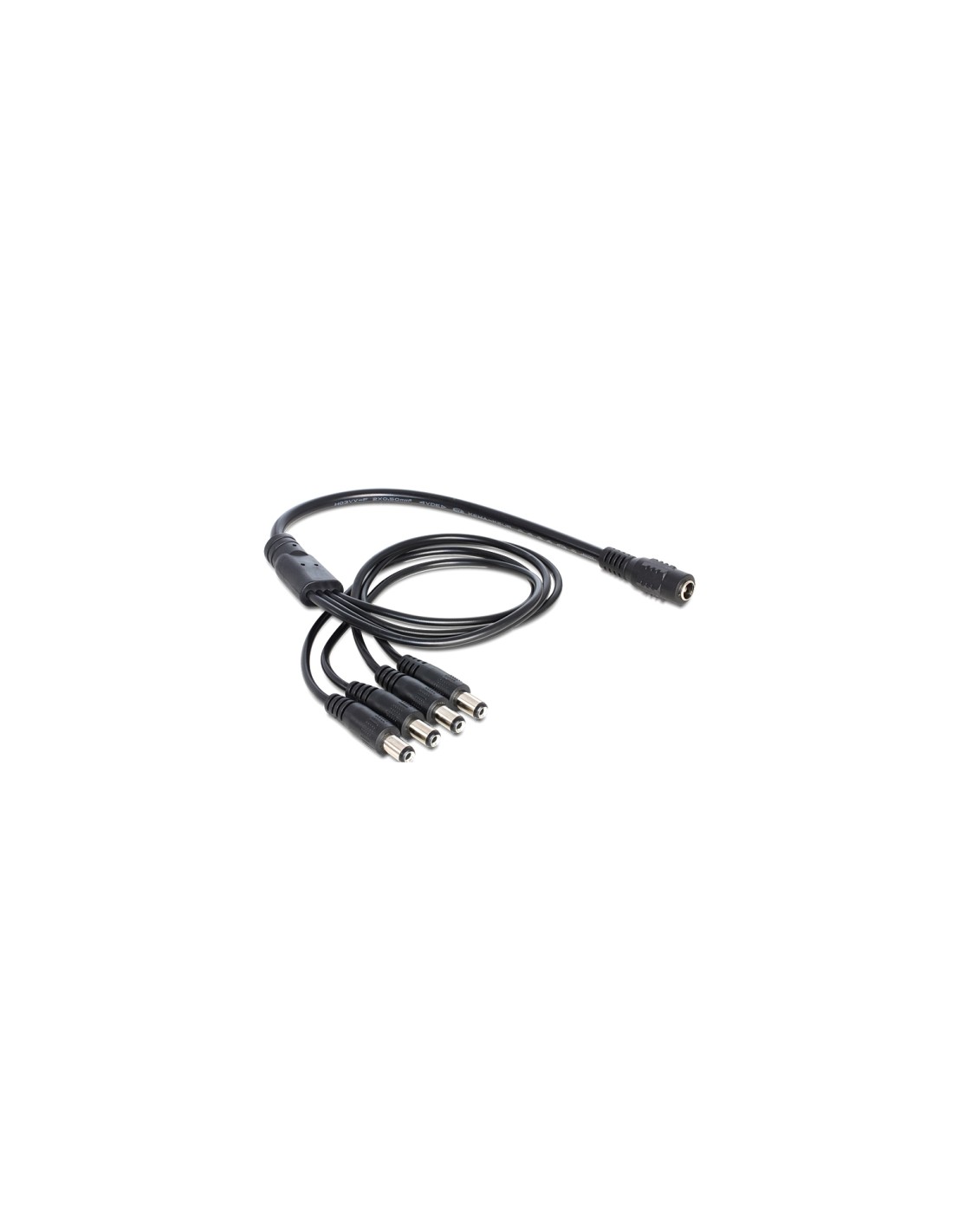 DeLOCK 83287 cable de transmisión Negro 0,5 m