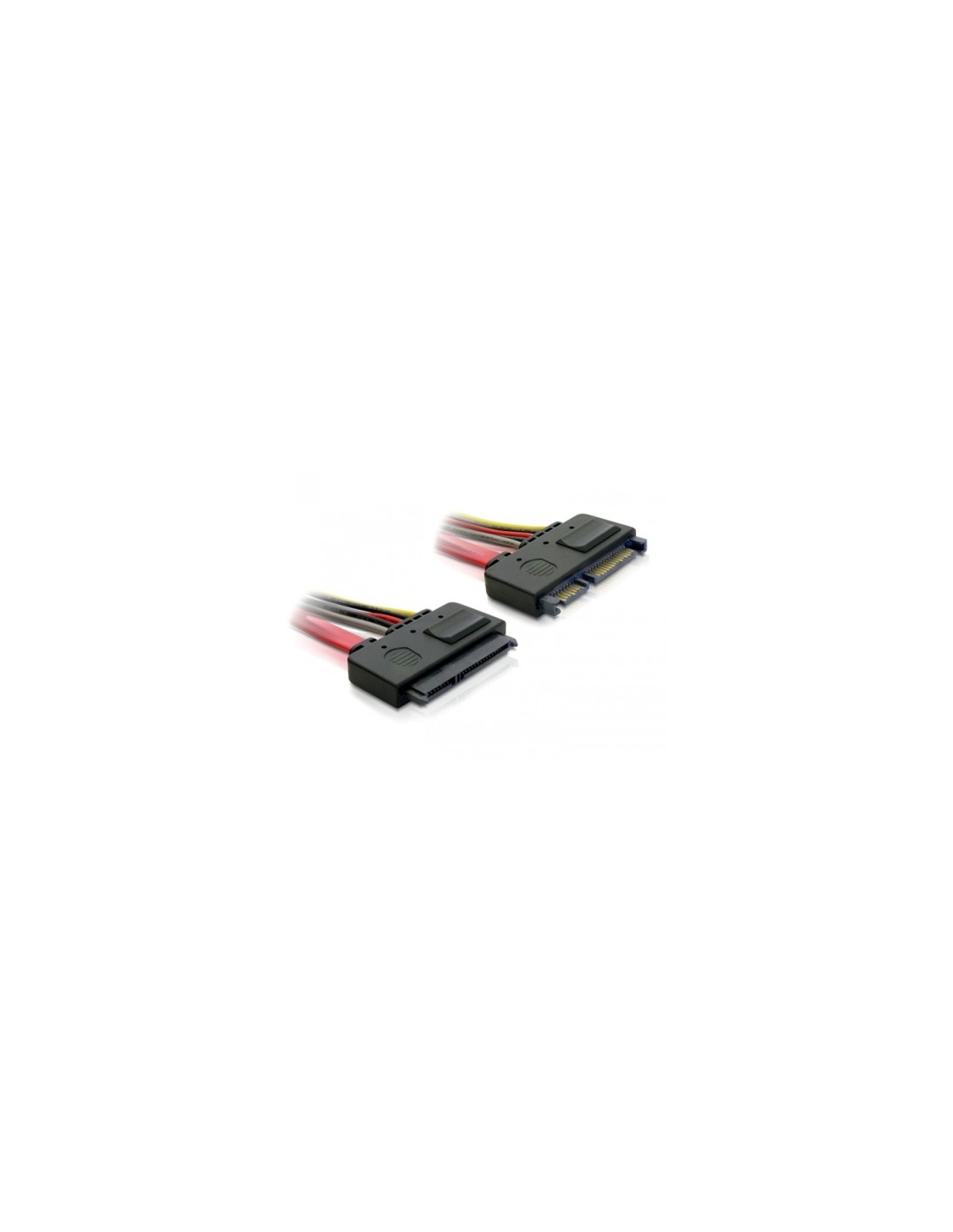 DeLOCK SATA Cable 0.2m cable de SATA 0,2 m Rojo