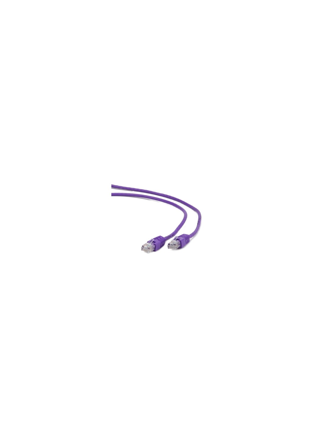 Gembird RJ45/RJ45 Cat5e 0.25m cable de red Púrpura 0,25 m U/UTP (UTP)