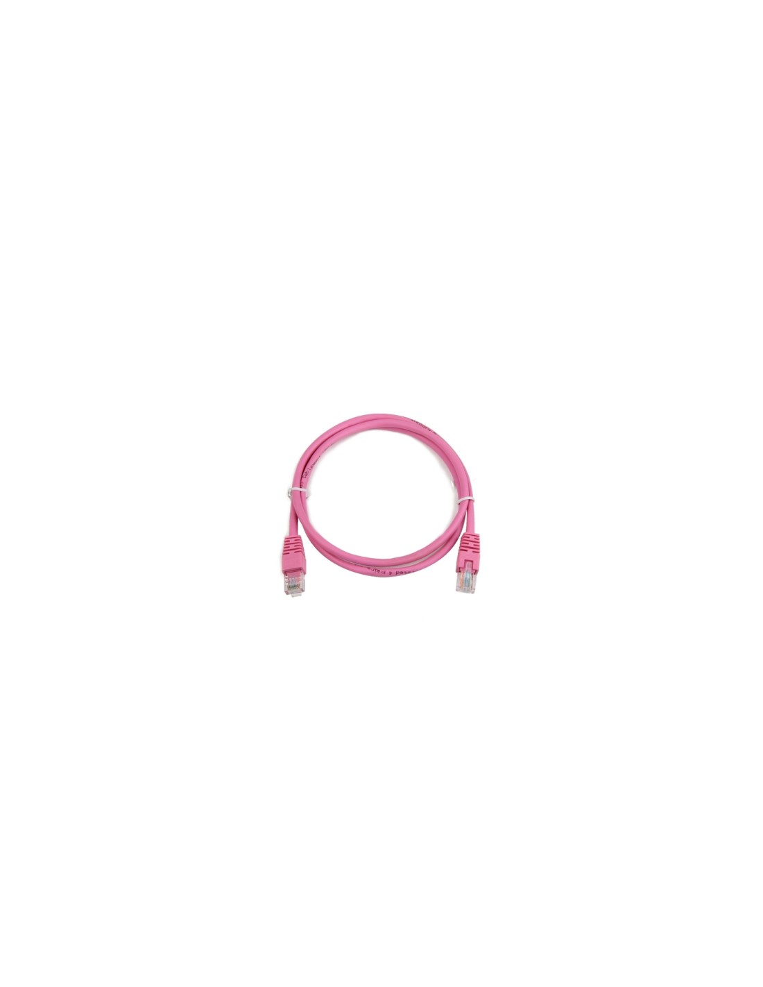 Gembird RJ45/RJ45 Cat5e 3m cable de red Rosa U/UTP (UTP)