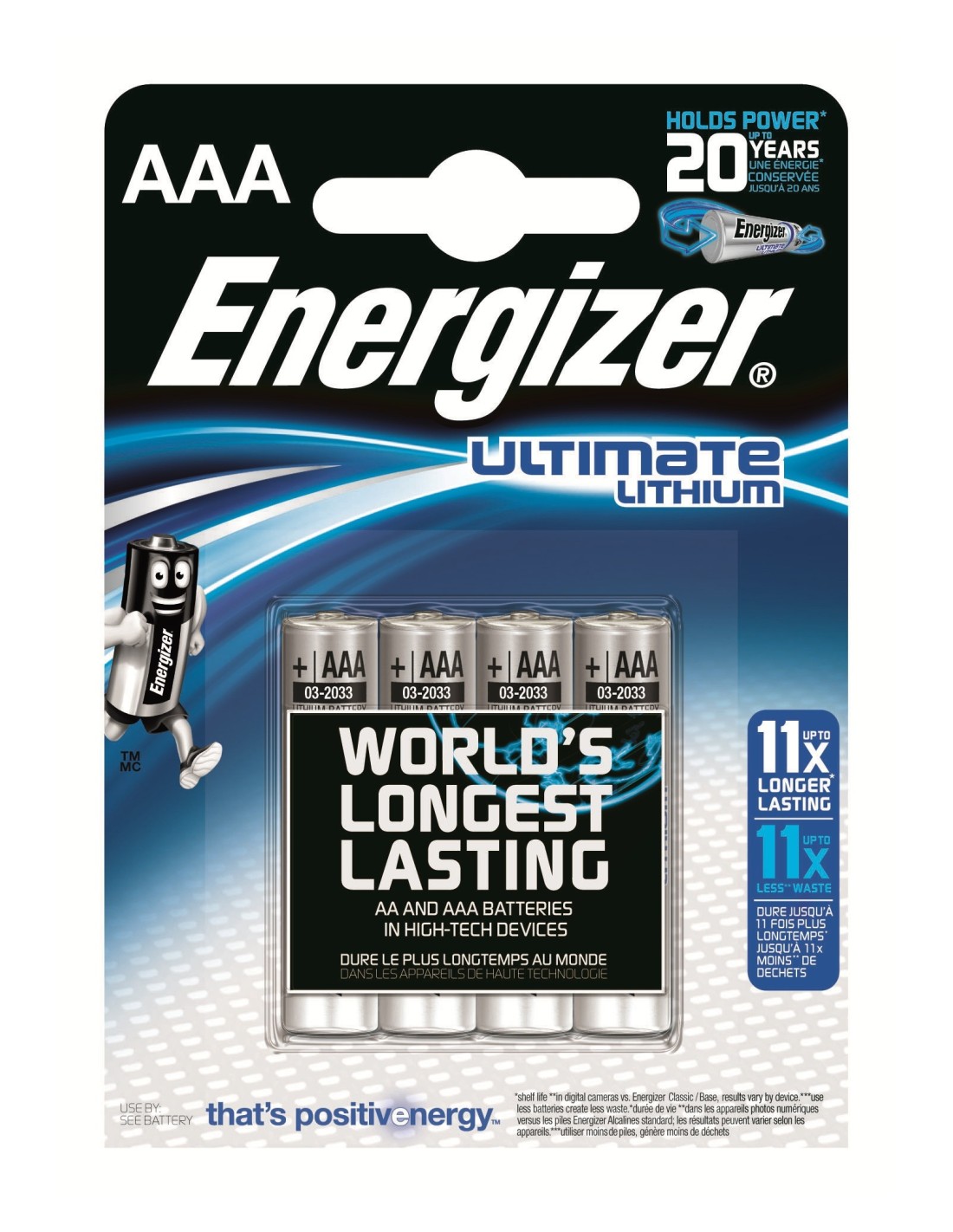 Energizer ENLITHIUMAAAP4