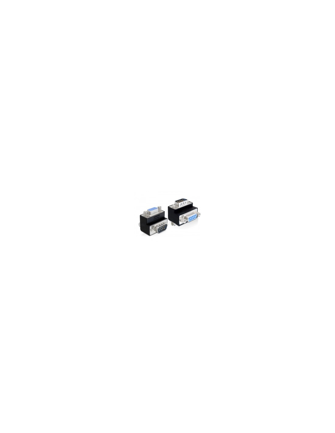 DeLOCK 65265 cambiador de género para cable Sub-D 9 pin Negro