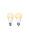 TP-Link Tapo L510E(2-pack) Bombilla inteligente 8,7 W Metálico, Blanco Wi-Fi