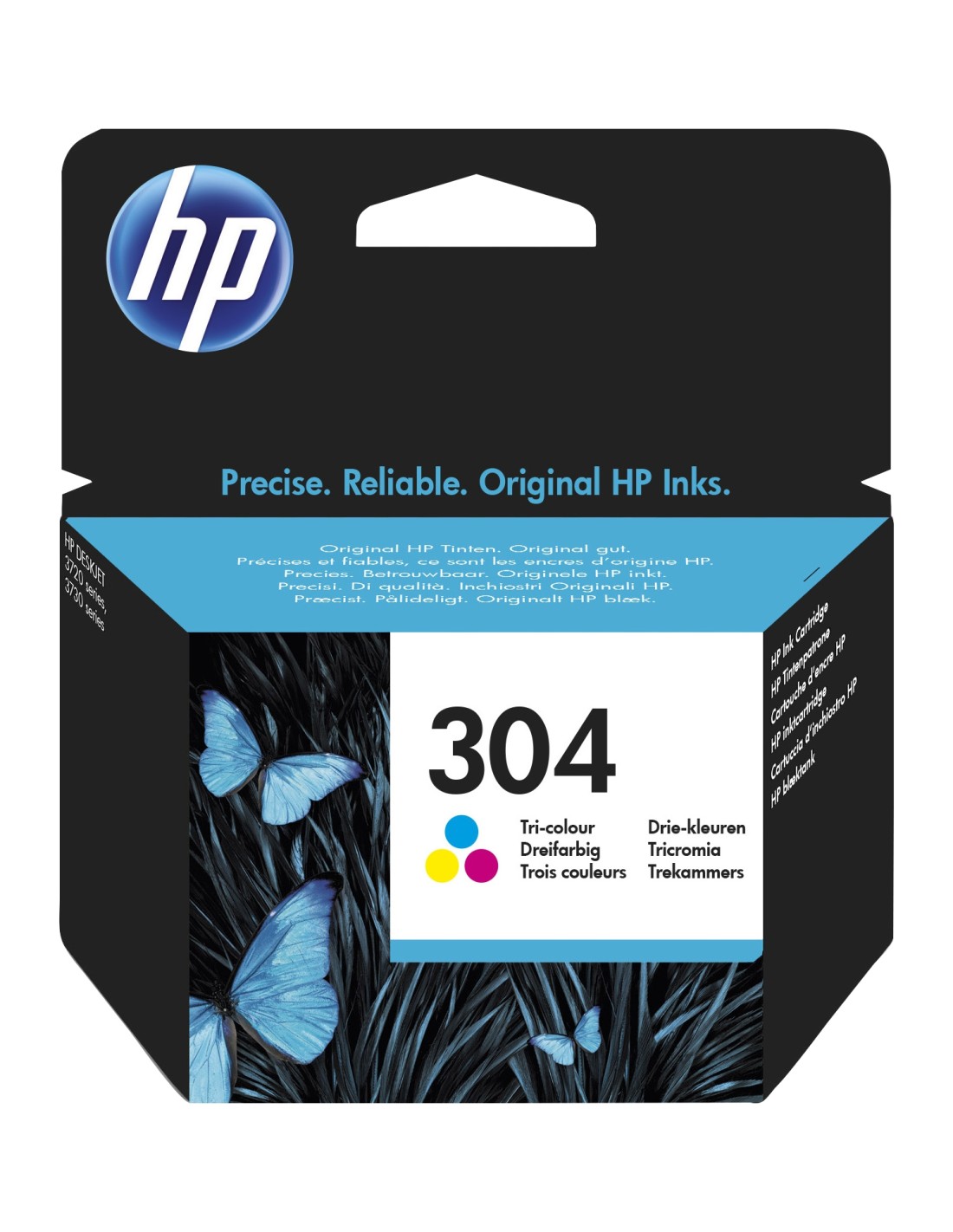 HP Cartucho de tinta Original 304 tricolor