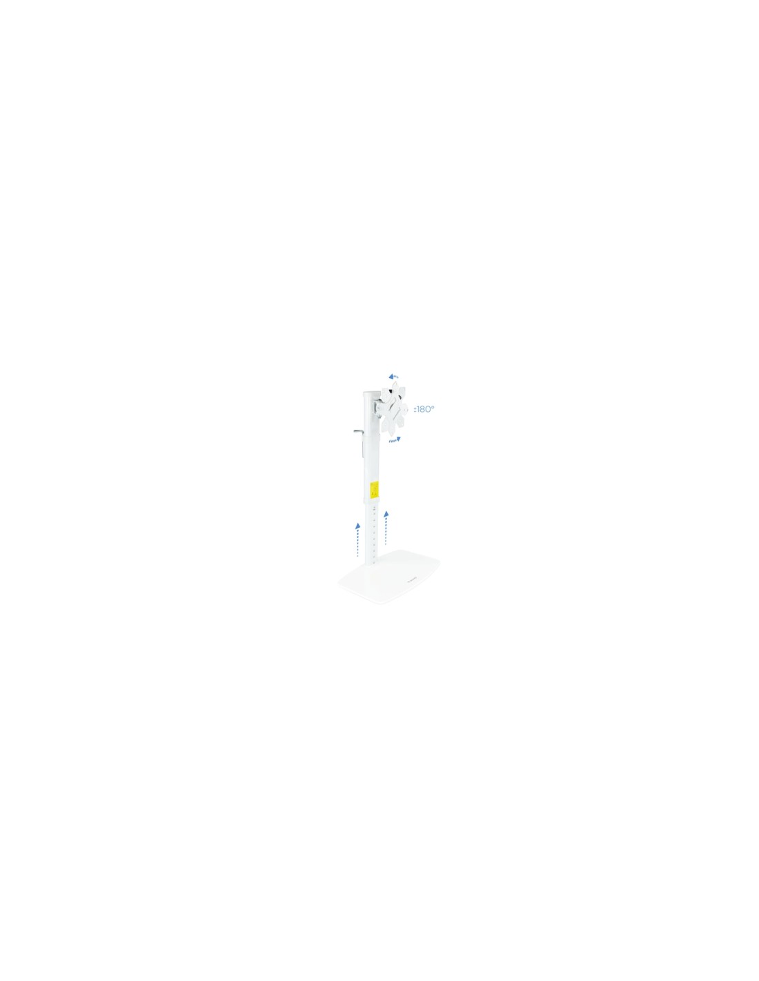TooQ DB1127TN-W soporte para monitor 68,6 cm (27") Independiente Blanco