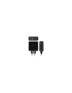 AISENS ASCH-2PD45A-BK cargador de dispositivo móvil GPS, Mando para 2