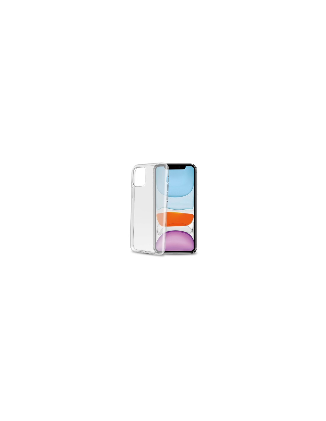 Celly Gelskin funda para teléfono móvil 15,5 cm (6.1") Transparente