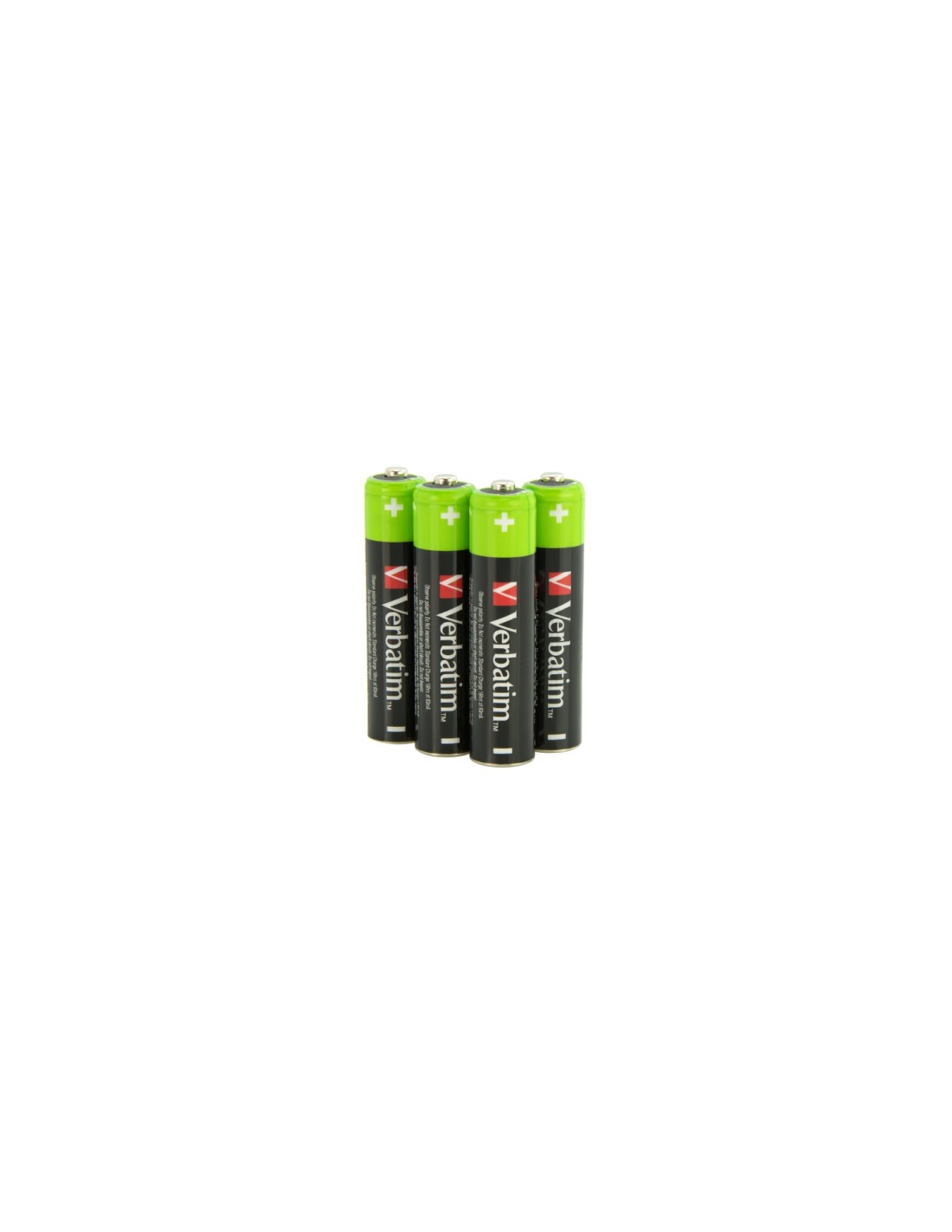 Verbatim Pilas recargables AAA Premium