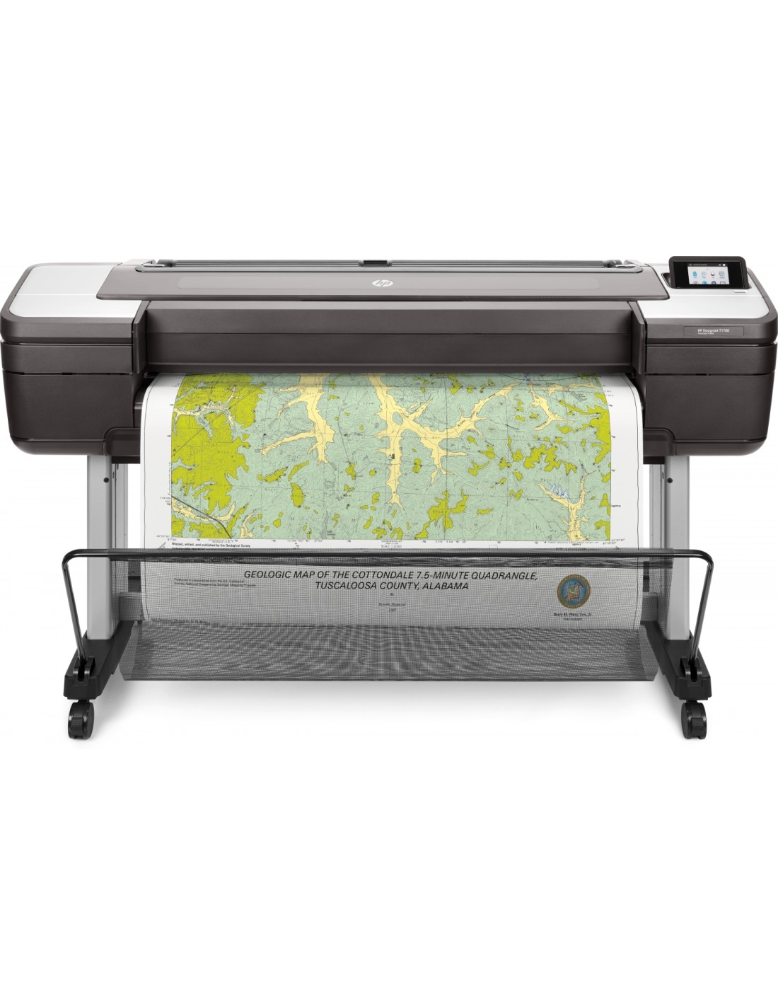 HP Designjet T1700 impresora de gran formato Inyección de tinta térmica Color 2400 x 1200 DPI 1118 x 1676 mm