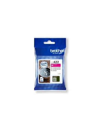 Brother LC422M cartucho de tinta 1 pieza(s) Original Magenta