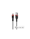 Lindy 31291 cable de conector Lightning 1 m Negro