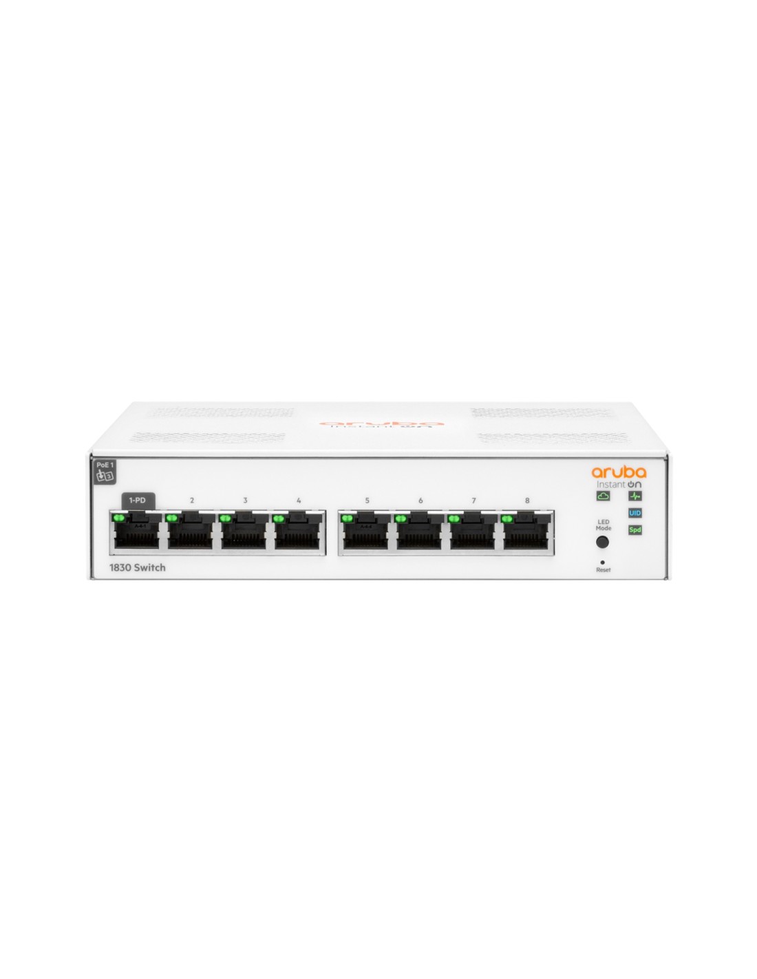 Hewlett Packard Enterprise Aruba Instant On 1830 8G Gestionado L2 Gigabit Ethernet (10/100/1000)