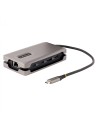 StarTech.com DKT31CH2CPD3 base para portátil y replicador de puertos Alámbrico USB 3.2 Gen 2 (3.1 Gen 2) Type-C Gris