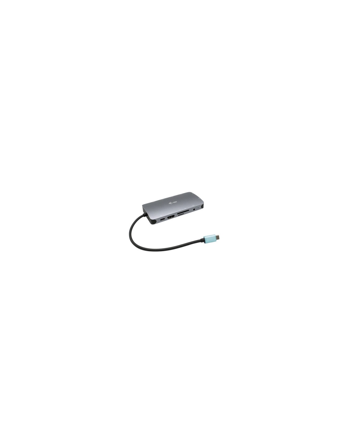 i-tec USB-C Metal Nano Dock HDMI/VGA with LAN + Charger 112W
