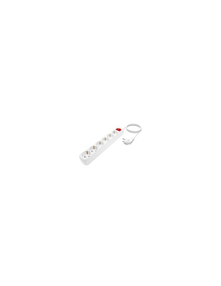 AISENS Base Multiple 6 Tomas Con Interruptor Con Cable 3x1.5mm2,