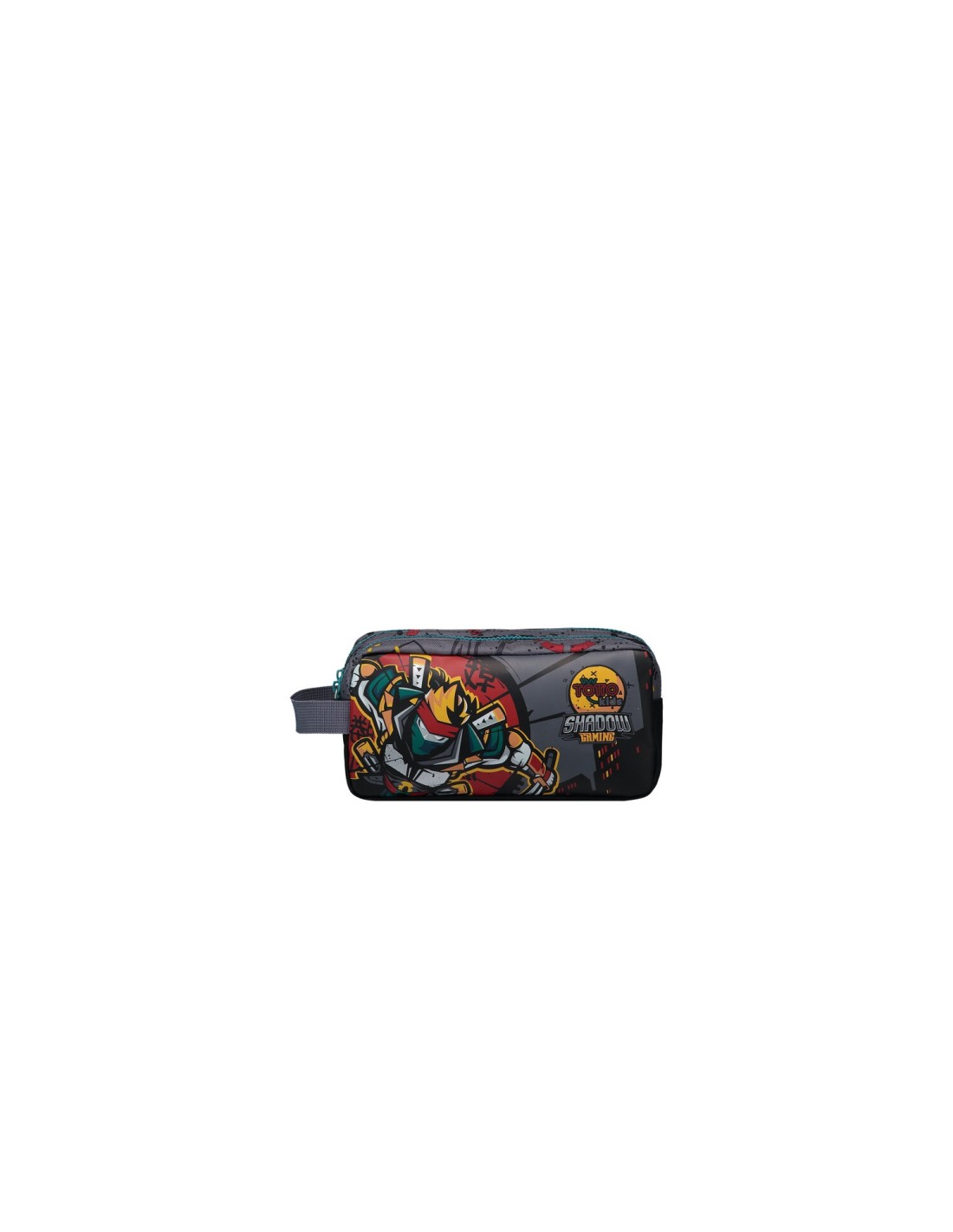 Totto Kazumi Estuche suave Negro, Gris